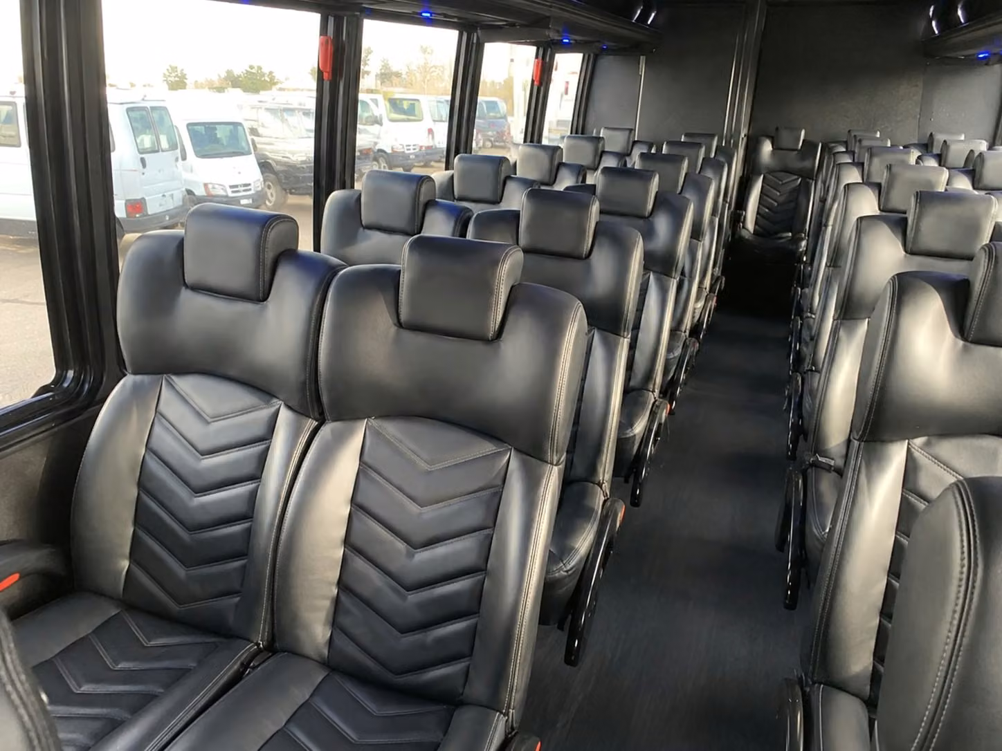20 passenger minibus inside