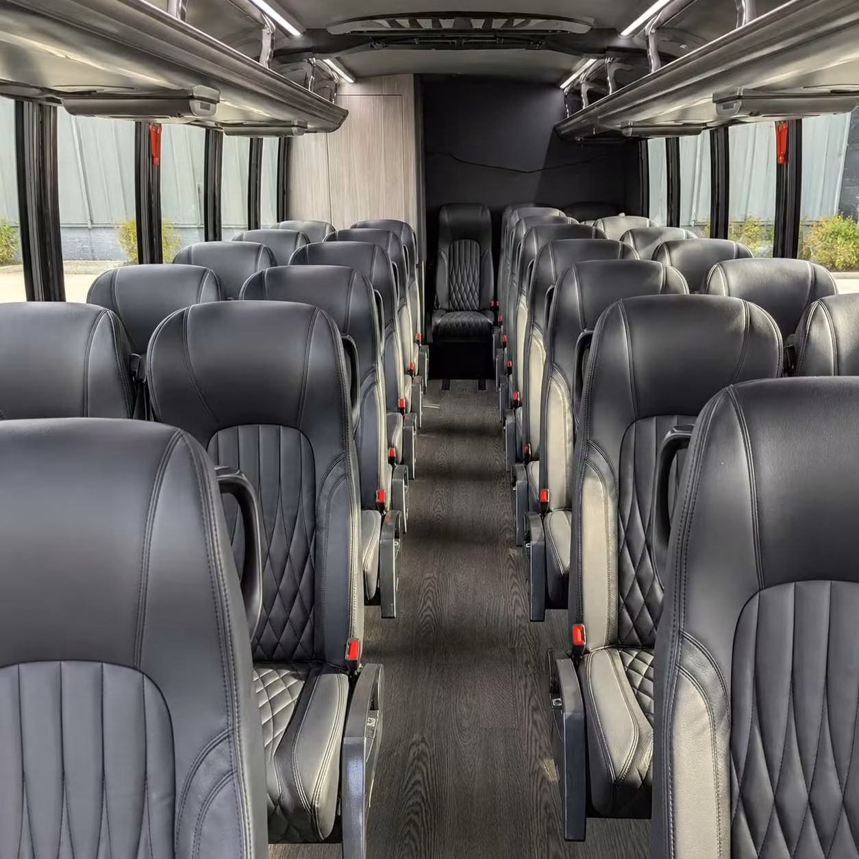 35 passenger minibus interior