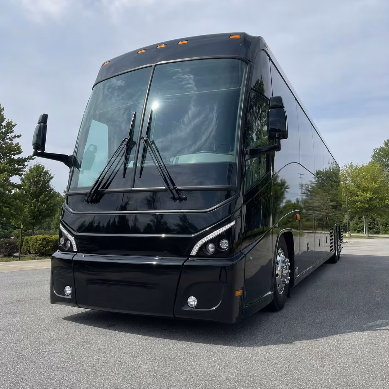 dod compliant charter bus rentals for north charleston military operations