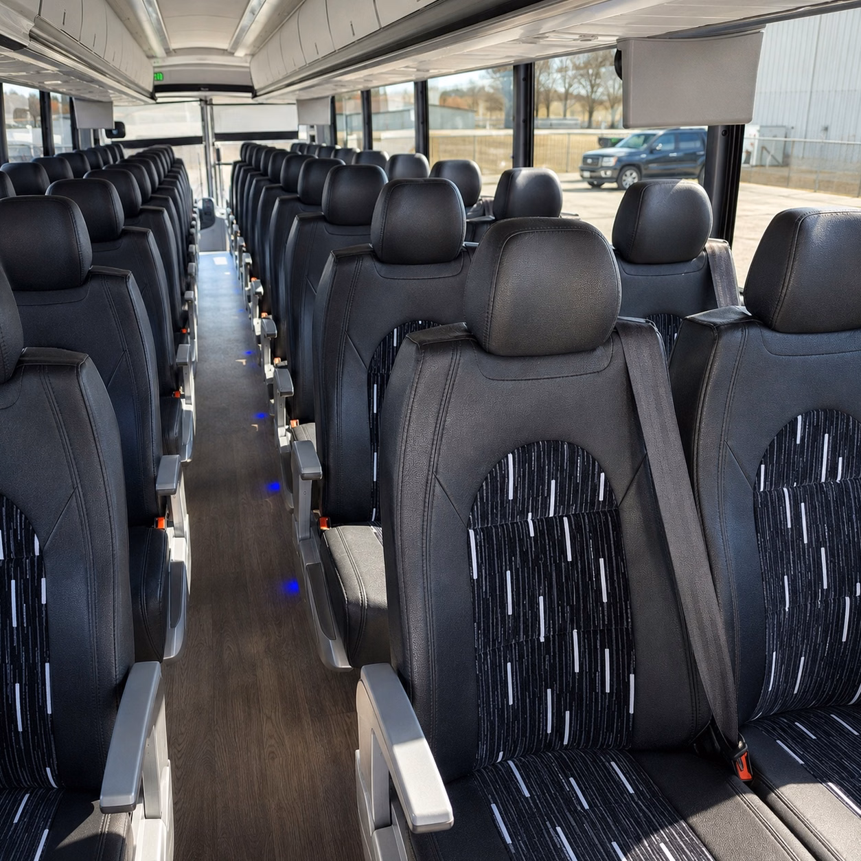 how bus type changes charter bus prices in north charleston south carolina