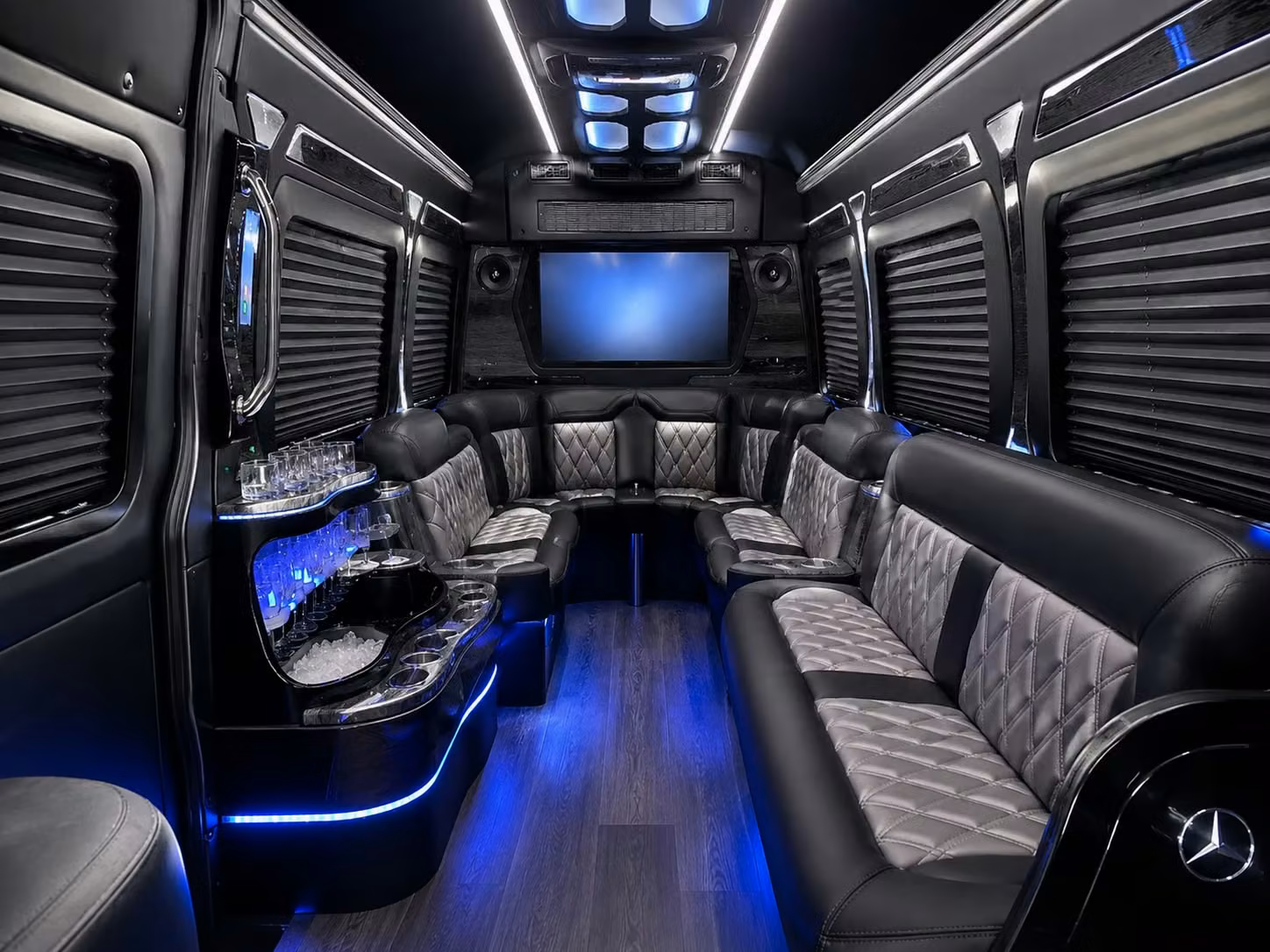 sprinter limousine inside