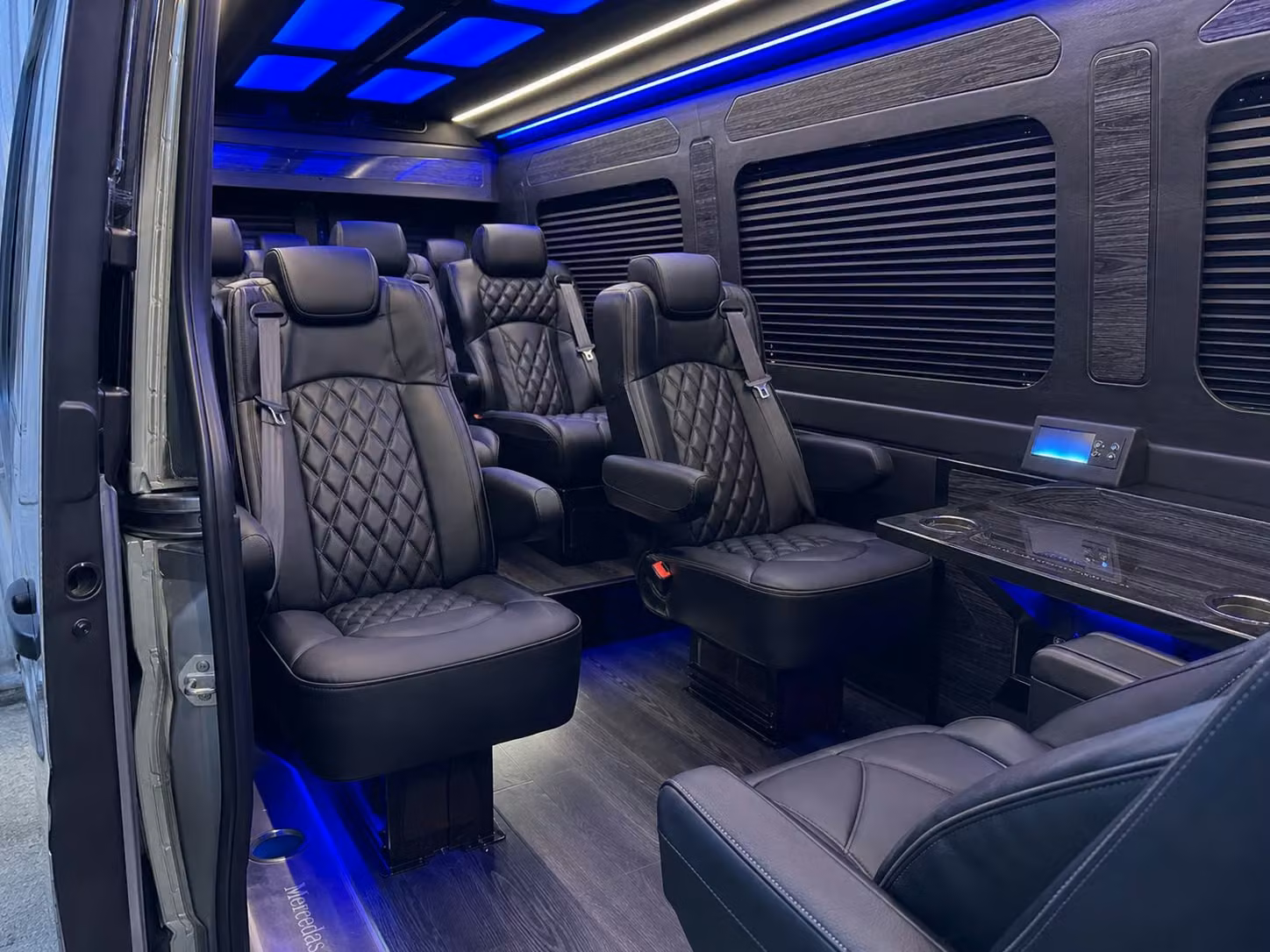 sprinter van transportation for groups and events across north charleston